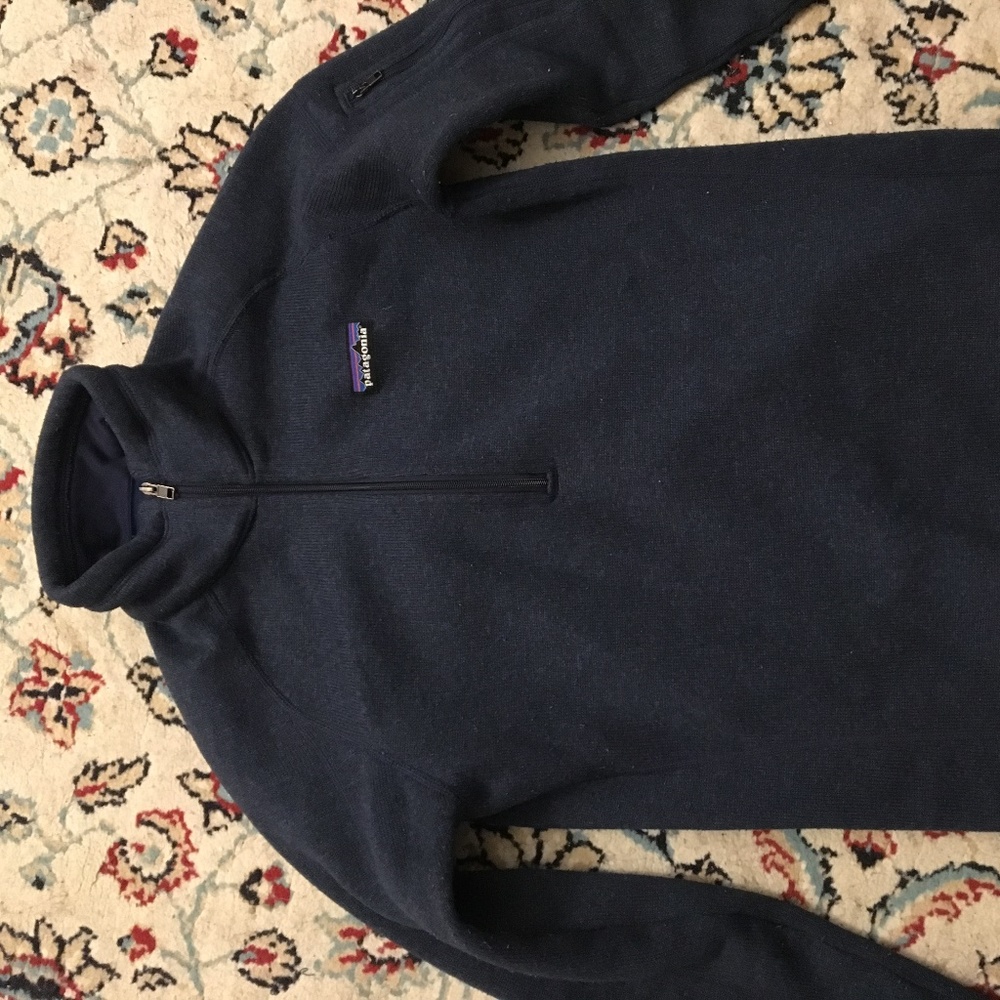 Navy Patagonia fleece